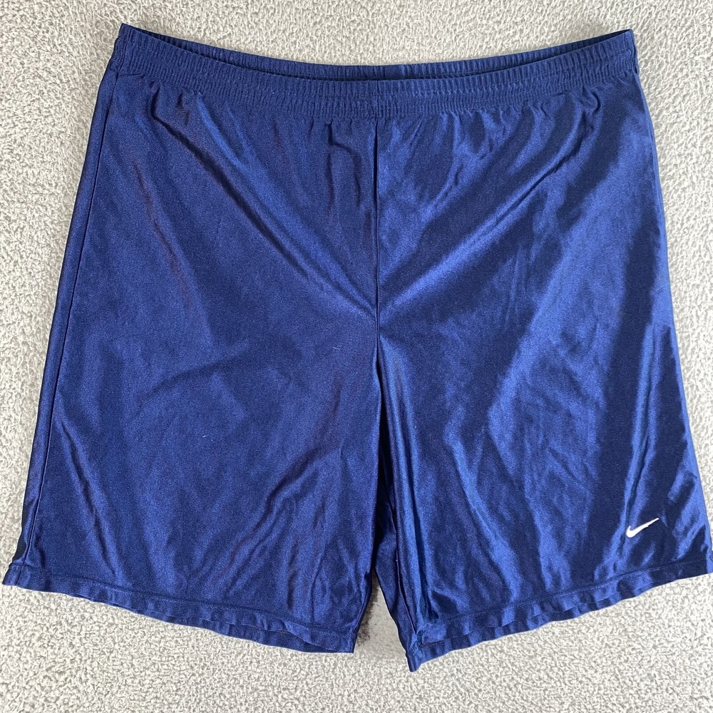 VINTAGE Nike Shorts Mens XL Dazzle Shiny Basketball Made In USA Baggy 90s Y2K